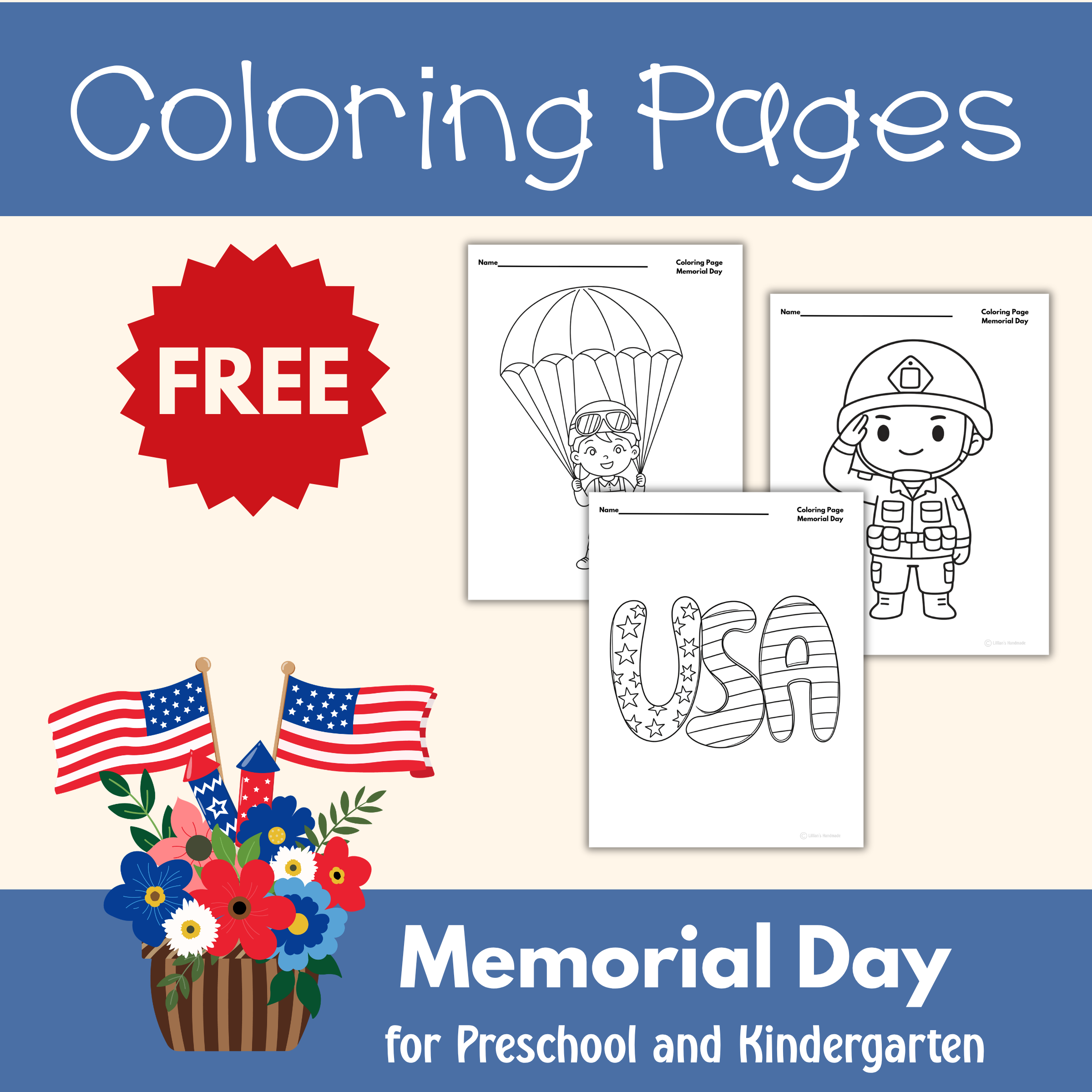 Free Memorial Day Coloring Pages for Kids' Activities